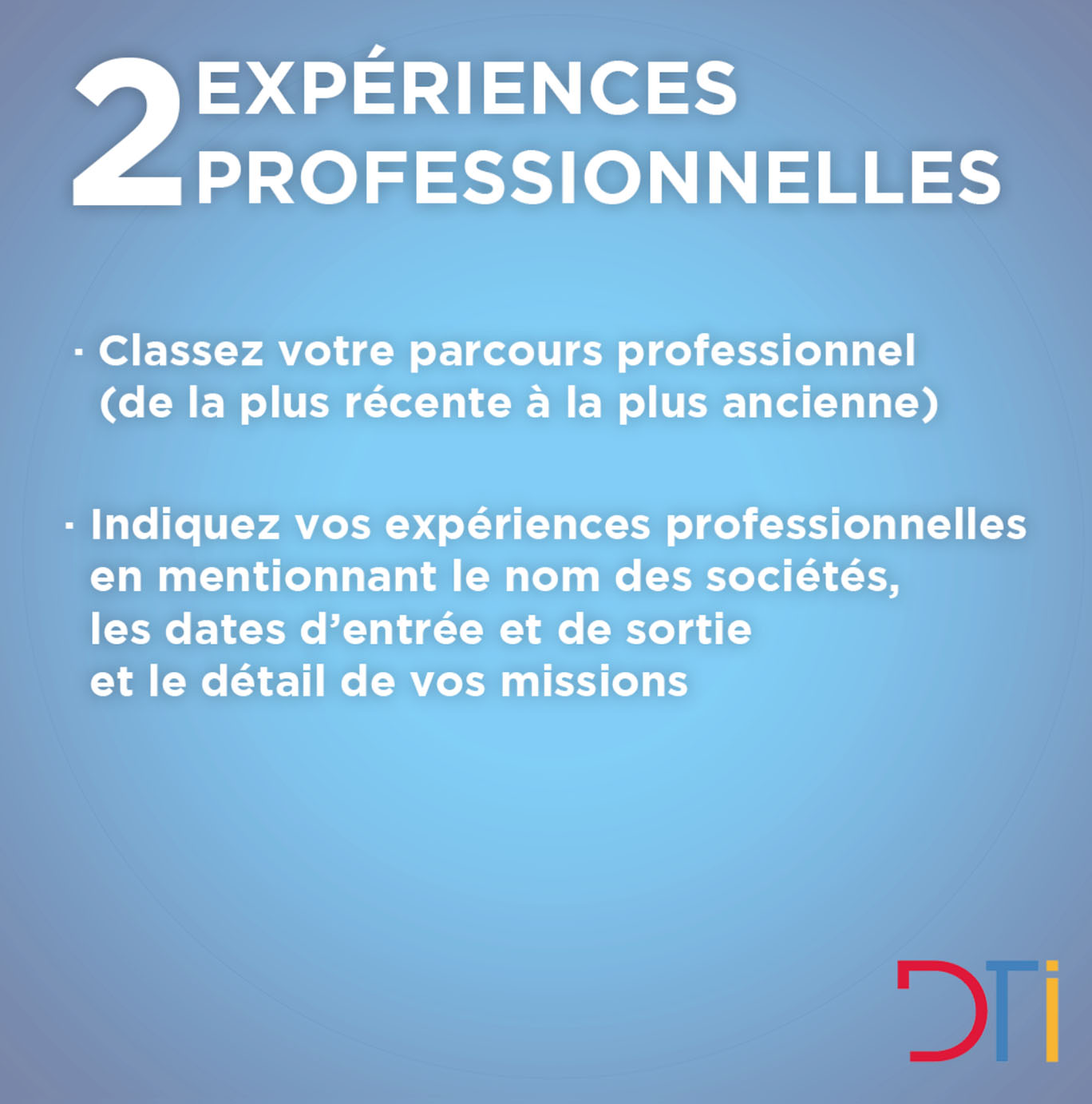 5 astuces pour réussir son CV