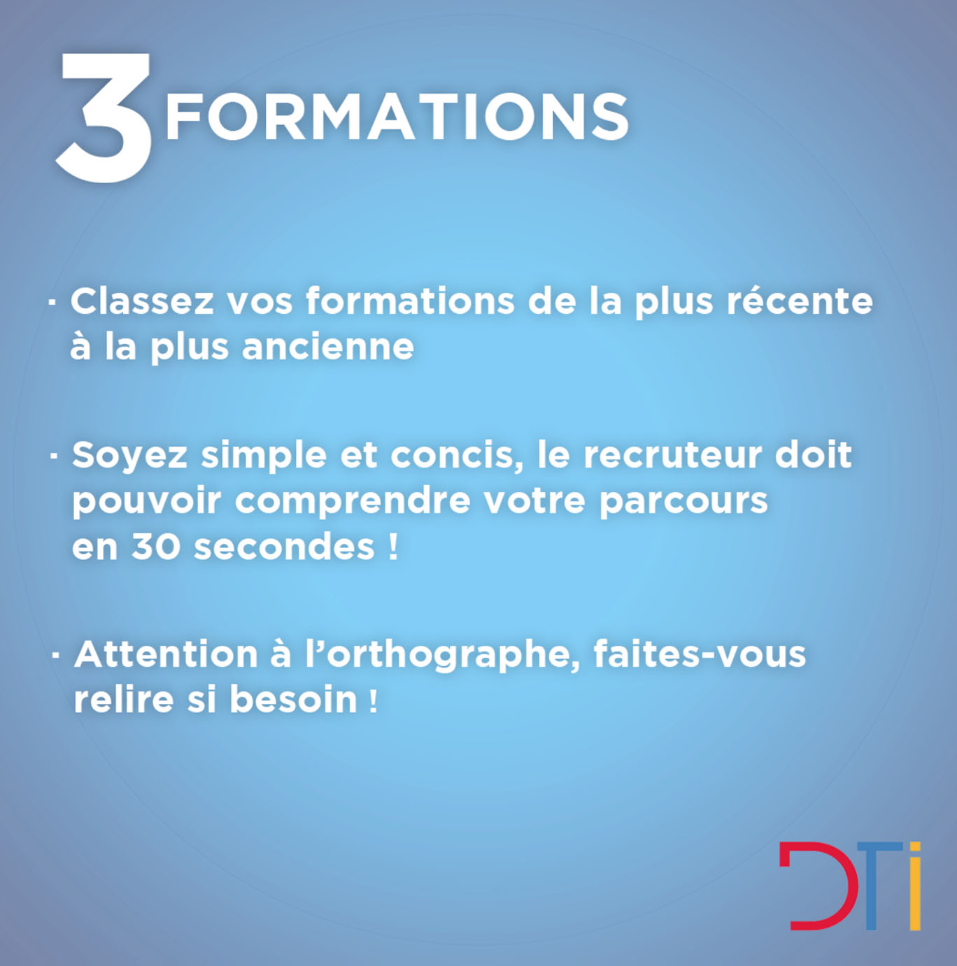 5 astuces pour réussir son CV